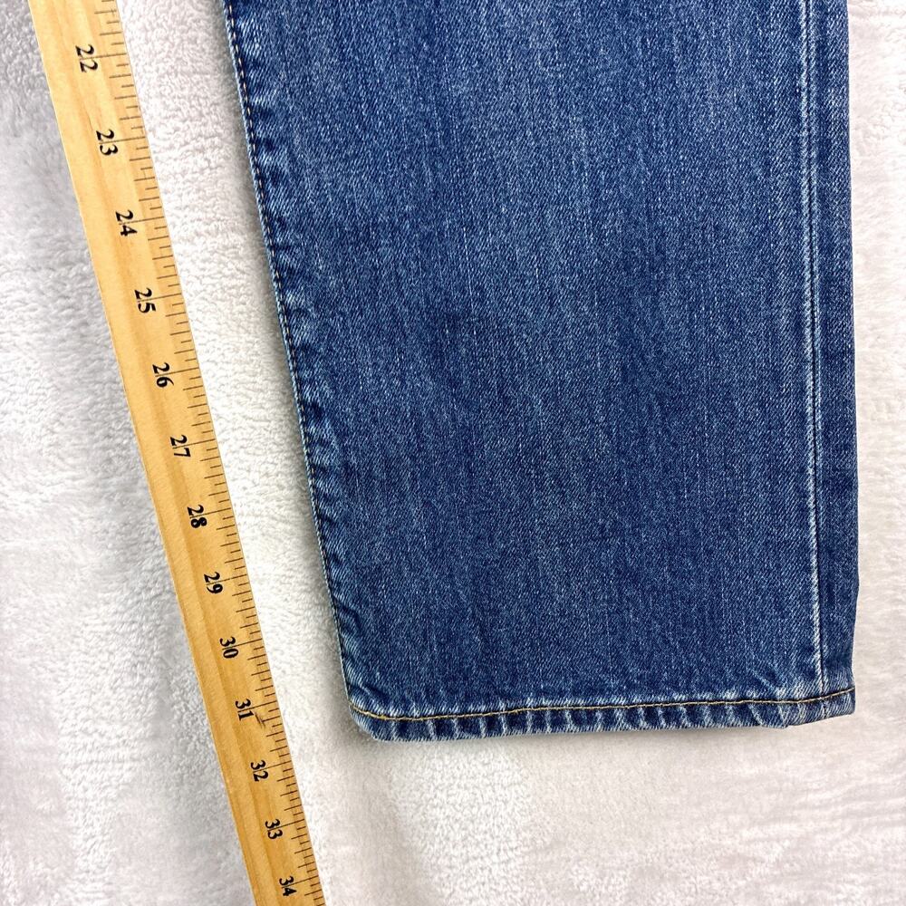 Polo Ralph Lauren Jeans Mens 36x32 Varick Faded Whiskered Preppy Western Y2K - Picture 9 of 14